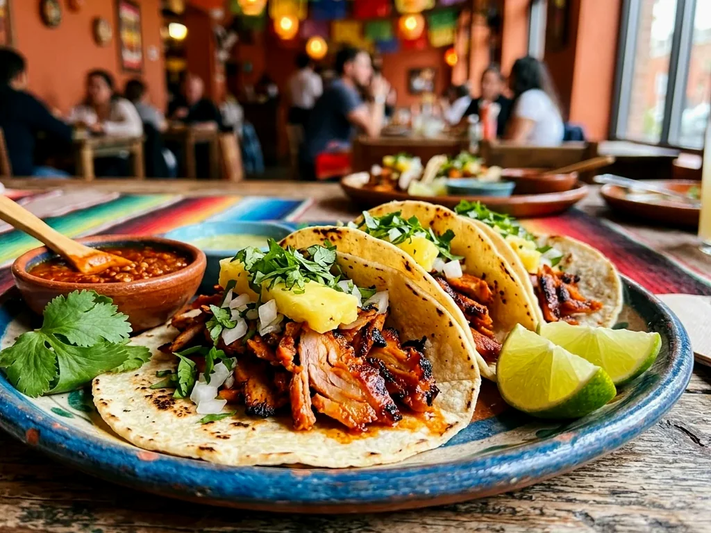 Burrito mexicano norteño relleno de carne y queso fundido