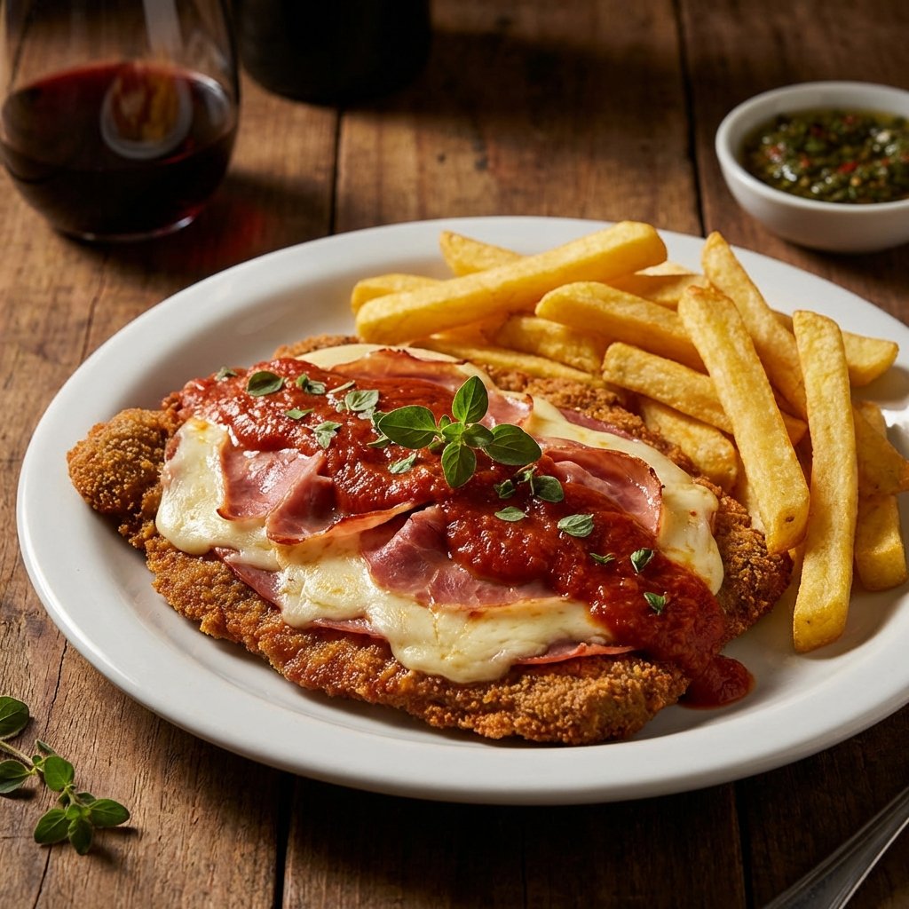 Milanesa napolitana