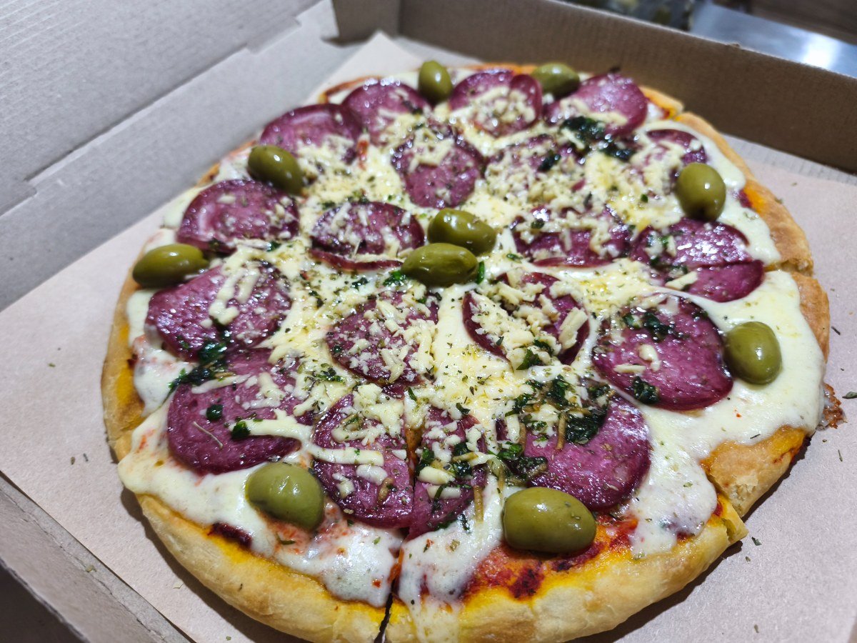 Calabresa y parmesano