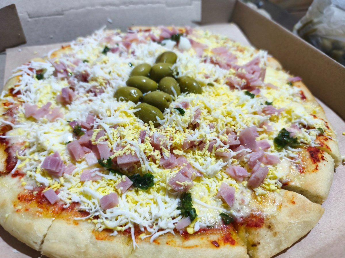 Huevo duro y jamón
