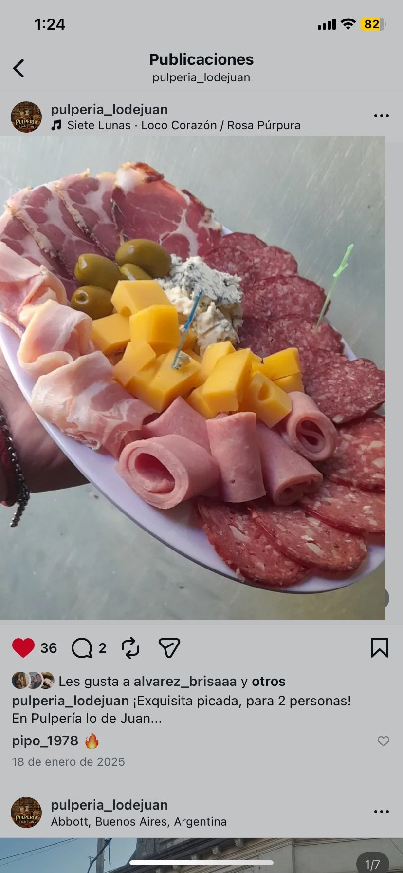 Picada chica — La Pulperia de Juan