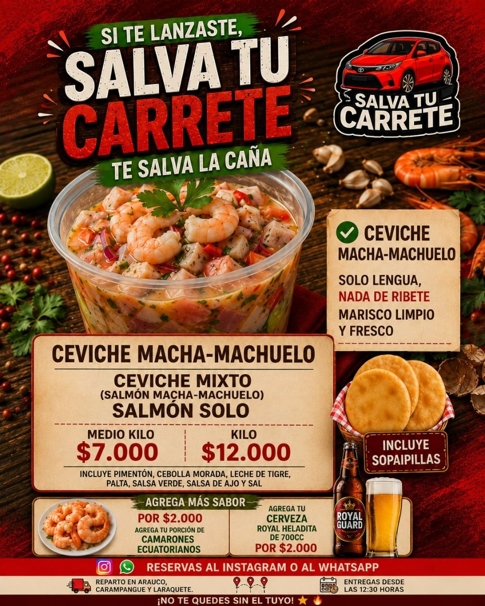 Ceviche macha - machuelo — Salva tu Carrete